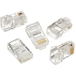 Конектор RJ45 UTP 10 шт. Cablexpert модульна вилка позолочені контакти (LC-8P8C-001/10)