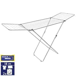 Сушарка для білизни підлогова Casa Si Kolibri 18m Silver (CS42191C06) - мініатюра 1