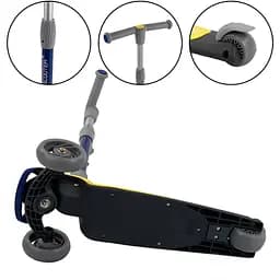 Триколісний самокат Best Scooter ЦБ-00245762 жовтий - мініатюра 7