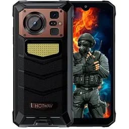 Смартфон Hotwav W11 6/256 Gb gold с аккумулятором 20800 мАч (черно золотой)