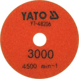 Круг шліфувальний Yato G3000 по каменю алмазний з липучкою 100 мм (YT-48206) - мініатюра 2