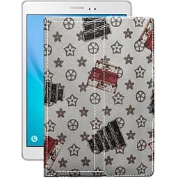 Чехол StatusCASE из экокожи для планшета Samsung Galaxy Tab A 9.7 (T550, T555) Луи-Витон-белый