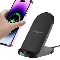 Зарядний пристрій Energizer Wireless WCP108 QI 15W чорний (WCP108)