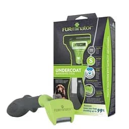 Фурминатор для собак с длинной шерстью FURminator размер S зеленый