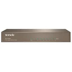 Комутатор TENDA TEG1008D 8port 10/100/1000 BaseTX, desktop, метал - мініатюра 2
