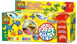 Набір для ліплення Ses Creative Святковий з формами 8 кольорів 720 г (0498S) - мініатюра 4