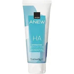 Зволожувальна нічна маска для обличчя з гіалуроновою кислотою Avon ANEW 75 мл (32024834)