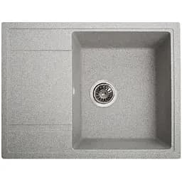 Гранитная кухонная мойка Romzha Jorum 65 Seda (601) с крылом