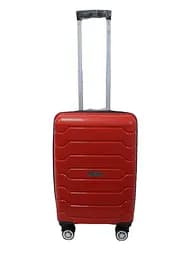 Валіза маленька S поліпропілен Madisson Snowball 01103 58×37×22см 35л Червоний