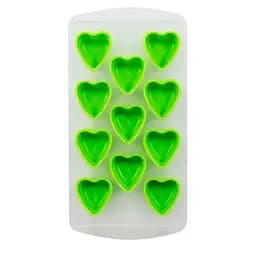 Форма для льоду випічки шоколаду мастики 21,5x11 см Салатовий