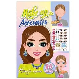 Книга з наліпками Make up & Accesories РМ-76-01