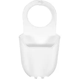 Органайзер для губки Fala подвесной силиконовый 20х10 см белый (74786)