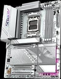 Материнська плата Gigabyte X870E Aorus Elite WiFi7 Ice Socket AM5 (X870E A ELITE WF7 ICE) - мініатюра 2