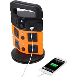 USB + мережевий подовжувач 5 Розеток і 2 USB порту 1,8 метра