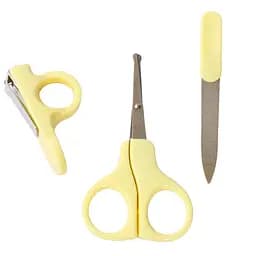 Манікюрний набір Курносики, 3 предмета, жовтий (7080 жовт)