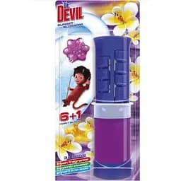 Туалетный точечный блок для унитаза Dr.Devil Цветочный закат 45 мл