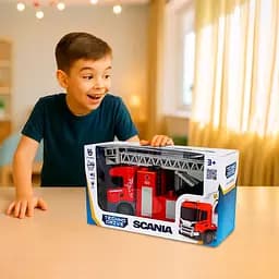 Автомодель TechnoDrive Big Truck Пожежна машина Scania (6407KS) - мініатюра 13