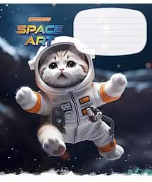 Зошит загальний Школярик Star Space Art у лінію 12 аркушів 30 шт. (012-3406L) - мініатюра 2