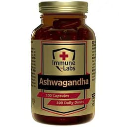 Ашваганда Immune-Labs Ashwagandha 143 mg, 100 капсул