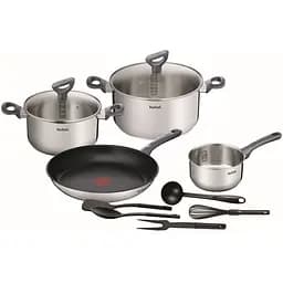 Набір посуду Tefal Daily Cook, нержавіюча сталь (G713SB45)