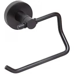 Держатель для туалетной бумаги Bemeta Dark без крышки 104112040 Черный матовый