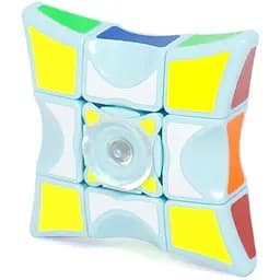 Детская интерактивная головоломка Epik Rubik's Cube Fingertips Spinner Water Blue