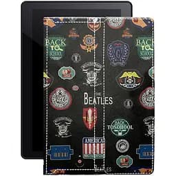 Чохол StatusCASE з екошкіри для планшету Pixus Sprint Бітлз