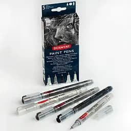 Набір кольорових ручок Derwent Paint Pen Palette №4 5 шт.   - мініатюра 4