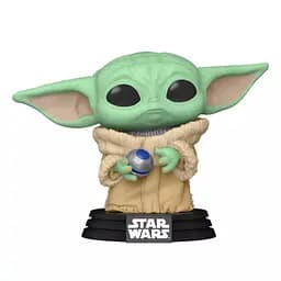 Фігурка Funko Pop Фанко Поп Мандаларець Зіркові війни Малюк Йода The Mandalorian The Child 10 см SW BY 370 - мініатюра 2
