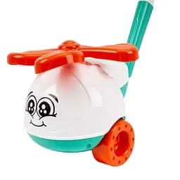 Детская игрушка-каталка Вертолет 9437TXK в сетке Бирюзовый