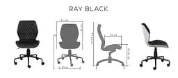 Офісне крісло Special4You Ray black (E5951) - мініатюра 13