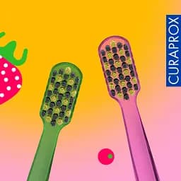 Набір ультра м'ягких зубних щіток Curaprox Duo Summer Edition 2025, d 0.10 мм 2 шт. - мініатюра 4