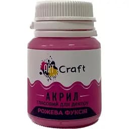 Акрилова фарба ArtCraft глянцева 20 мл рожева фуксія (AG-7528)