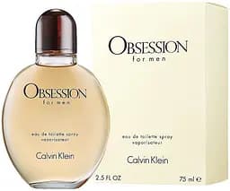 Туалетна вода Calvin Klein Obsession For Men 75 мл