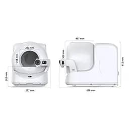 Смарт лоток PETKIT PUROBOT ULTRA with cam self-clean P9903 - мініатюра 3