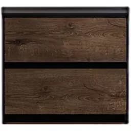 Тумба приліжкова ВМК Джулі KOM2S венге магія дуб конкордія (GRB-1980)