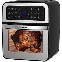 Багатофункціональна піч DMS HF-12S-XXXL із духовкою 1800 Вт системою Air Fryer функція гаряче повітря