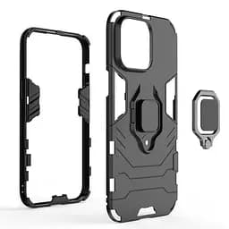Чохол бампер Primolux Ring Armor для Apple iPhone 11 Pro Max Black - мініатюра 6