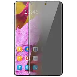 Захисне скло DK для Motorola Edge 50 Ultra 3D Антишпигун Full Glue 020545 black