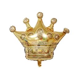 Шар воздушный фольгированный (75 см) Золотая корона