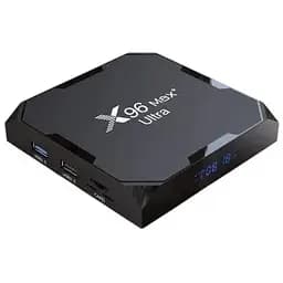 ТВ-приставка Mini PC - X96 Max Plus Ultra Amlogic S905x4, 4Gb, 32Gb, Wi-Fi 2.4G+5G+100 Lan, USB3.0, Mali-G31, HDMI, Display