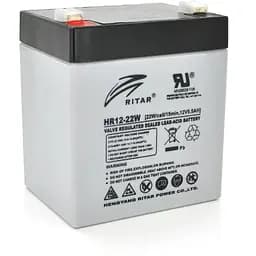 Аккумуляторная батарея AGM RITAR HR1222W, Gray Case, 12V 5.5Ah ( 90 х 70 х 101 (107 ) 1.55kg Q10