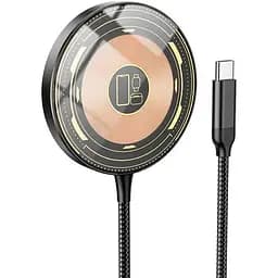 Зарядка Qi HOCO Discovery Edition 3-in-1 magnetic wireless fast charger CW45