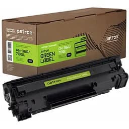 Картридж Patron HP LJ CB436A/CANON 713 GREEN Label (PN-36A/713GL)