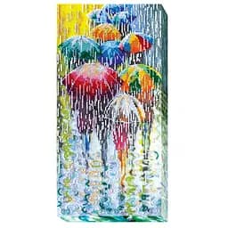 Набор для вышивки бисером "Веселые зонтики" AB-434 40х20 см