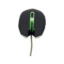 Оптична ігрова мишка Gembird MUSG-001-G, USB інтерфейс, зелений колір - мініатюра 3
