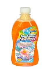 Наповнювач для мильних бульбашок "Перлинки" 73355 "Пані Булька" 400мл, з шиммером, ароматизовані (4820005216680) Помаранчевий