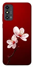 Чохол Demsky Sakura red для ZTE Blade A53