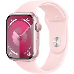 Смарт-годинник Apple Watch Series 9 GPS 45mm Pink Aluminum Case with Light Pink Sport Band M/L (MR9H3) [92659]