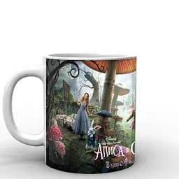 Кухоль GeekLand Аліса в країні чудес Alice in Wonderland Аліса в країні чудес екшен AW.02.010 330 мл білий - мініатюра 2
